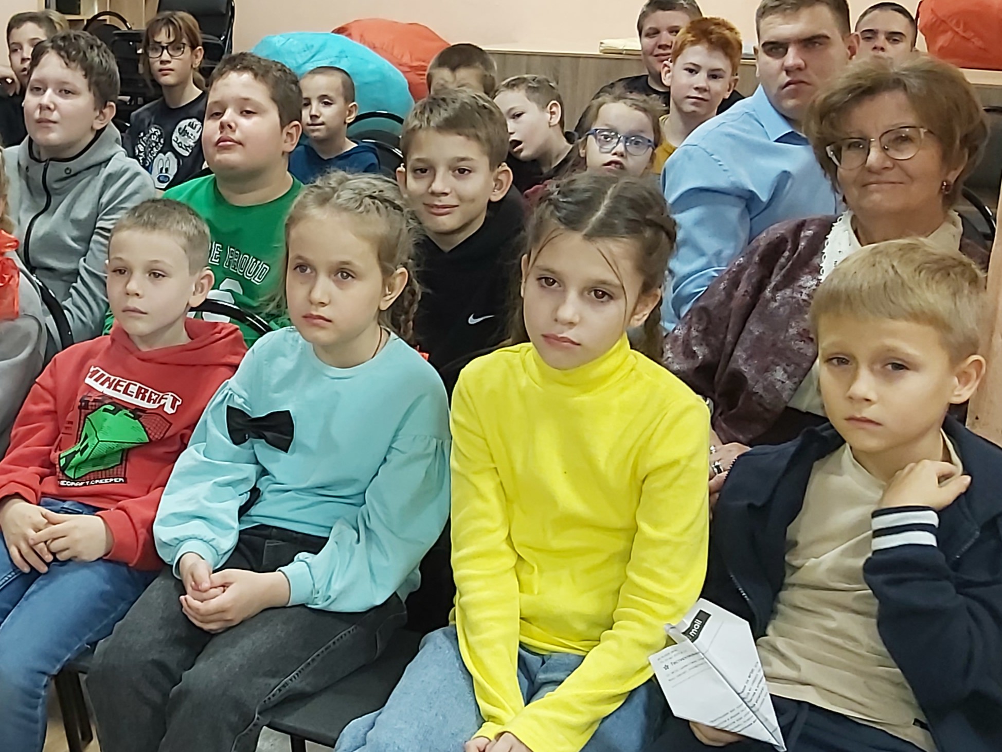 Показ фильма в рамках проекта «Киноуроки в школе».