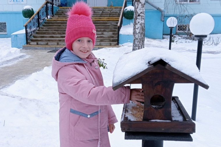 Участие в акции «Покормите птиц зимой!».