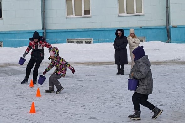 Спортивное мероприятие «Зимние забавы».