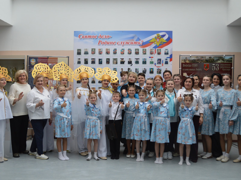 Участие в Большом Всероссийском фестивале детского и юношеского творчества.